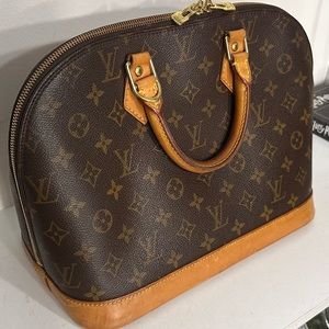 Louis Viutton Alma Pm Coated Canvas